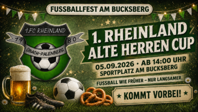 1. Rheinland Alte Herren Cup – quer